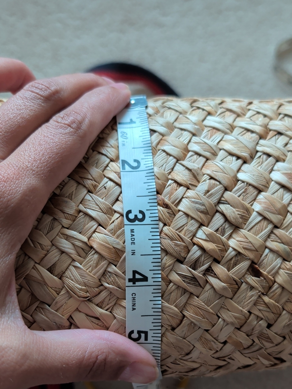 Clare V Natural Woven Le Big Sac Tote - Picture 7 of 8